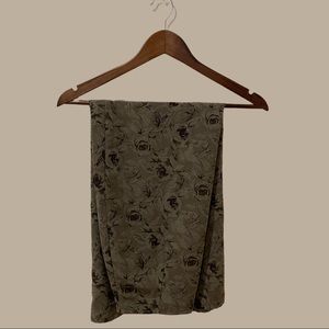 Floral brown skirt